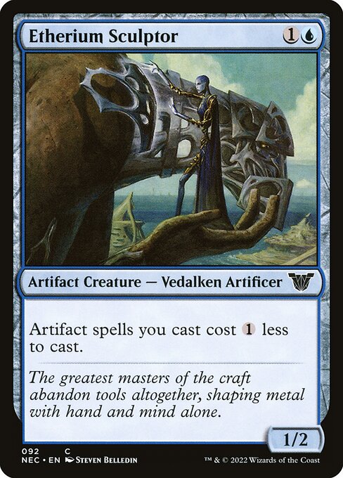 Etherium Sculptor (Neon Dynasty Commander)
