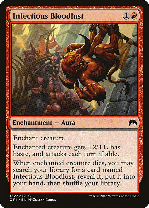 Infectious Bloodlust (Magic Origins)