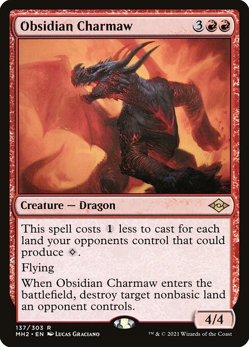 Obsidian Charmaw (Modern Horizons 2)