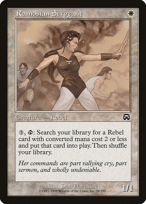 Ramosian Sergeant (Mercadian Masques)