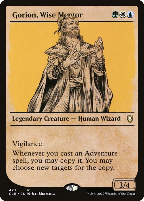 Gorion, Wise Mentor (Commander Legends: Battle for Baldur's Gate)