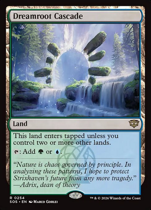 Dreamroot Cascade (Secrets of Strixhaven)