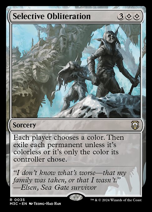 Selective Obliteration (Modern Horizons 3 Commander)