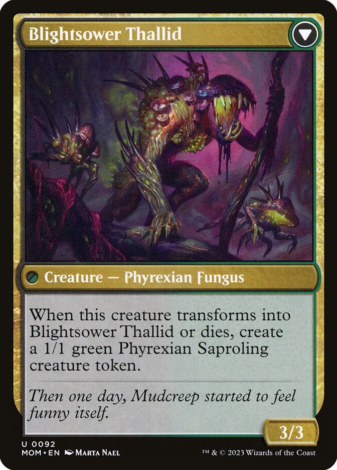 Blightreaper Thallid // Blightsower Thallid (March of the Machine)