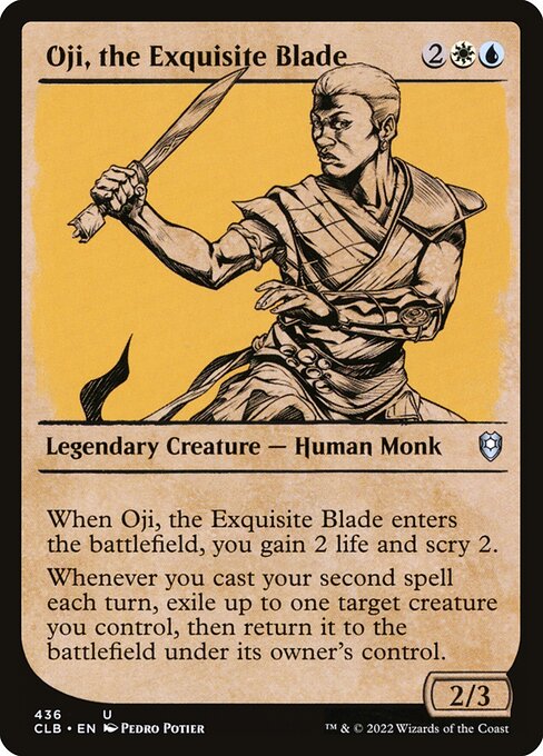 Oji, the Exquisite Blade (Commander Legends: Battle for Baldur's Gate)
