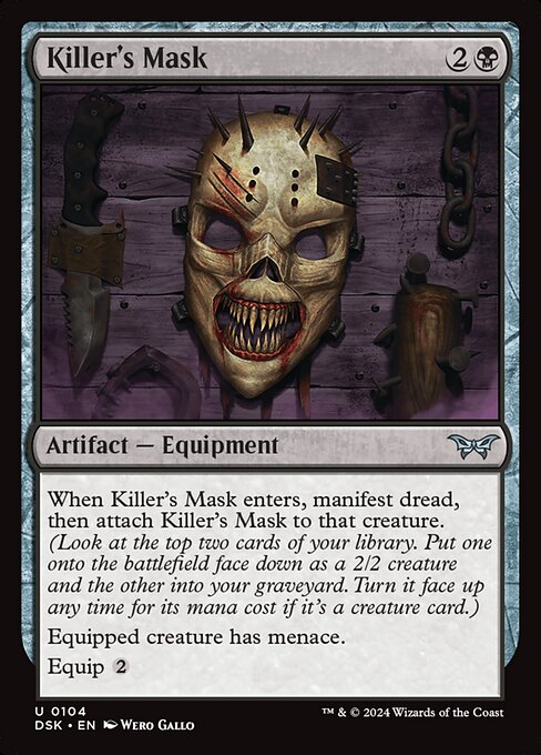Killer's Mask (Duskmourn: House of Horror)