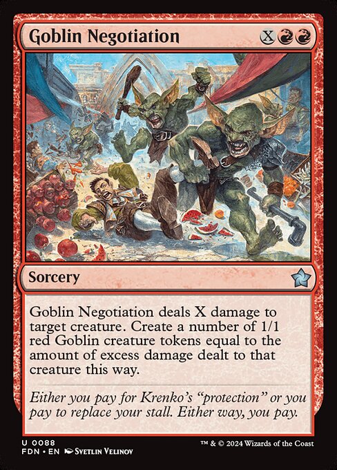 Goblin Negotiation (Foundations)