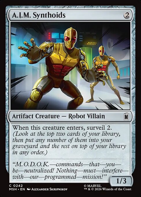 A.I.M. Synthoids (Marvel Super Heroes)