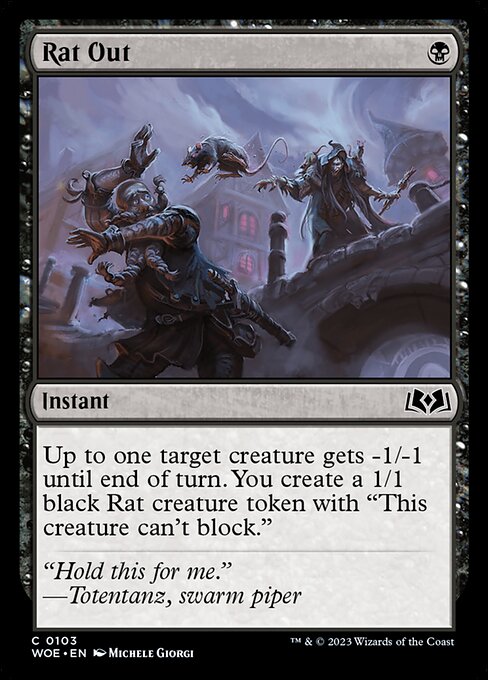 Rat Out (Wilds of Eldraine)