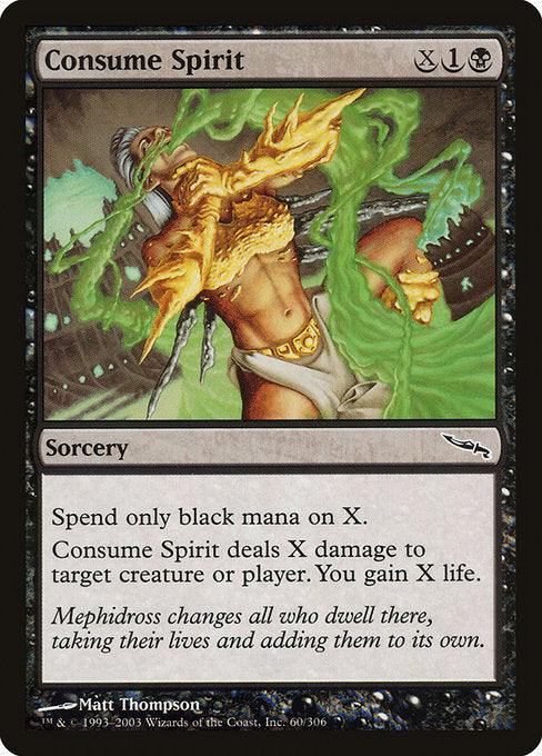 Consume Spirit (Mirrodin)