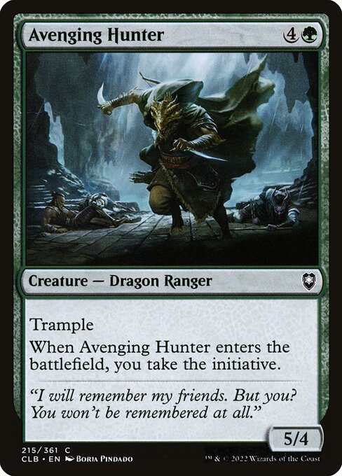 Avenging Hunter (Commander Legends: Battle for Baldur's Gate)