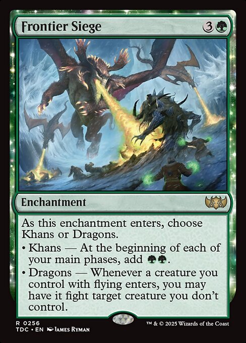 Frontier Siege (Tarkir: Dragonstorm Commander)