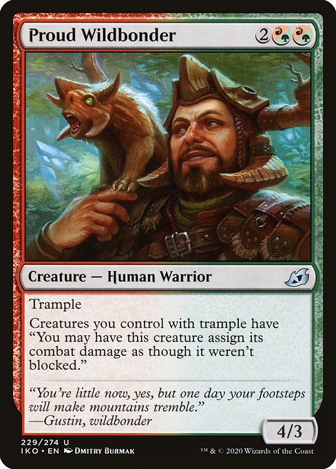 Proud Wildbonder (Ikoria: Lair of Behemoths)