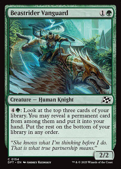 Beastrider Vanguard (Aetherdrift)