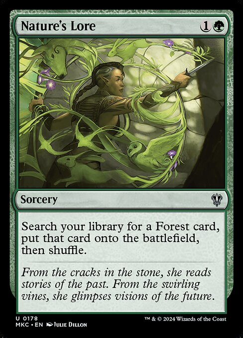Nature's Lore (Murders at Karlov Manor Commander)