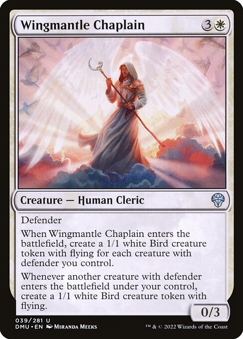 Wingmantle Chaplain (Dominaria United)