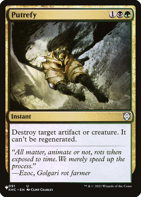 Putrefy (The List)