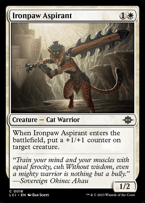 Ironpaw Aspirant (The Lost Caverns of Ixalan)
