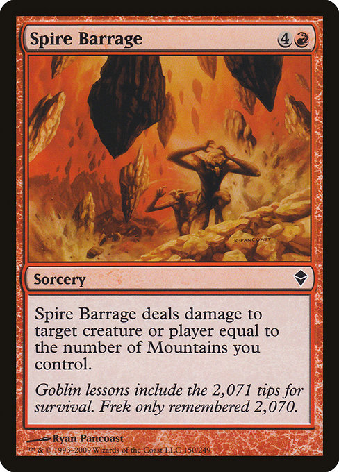 Spire Barrage (Zendikar)