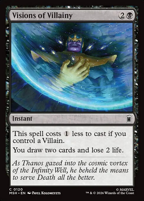 Visions of Villainy (Marvel Super Heroes)