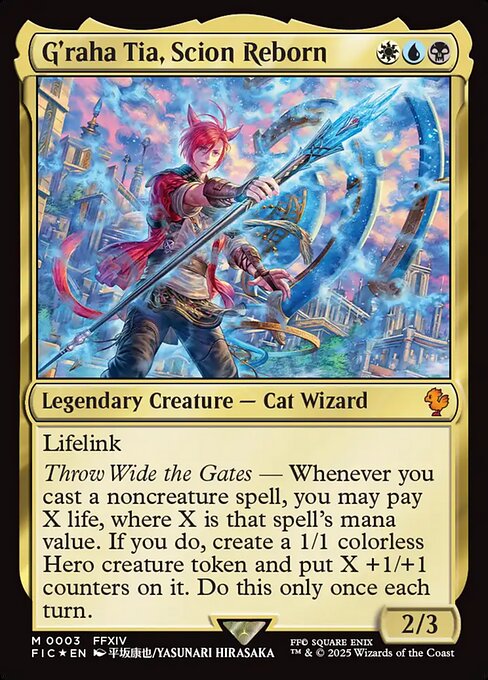 G'raha Tia, Scion Reborn (Final Fantasy Commander)
