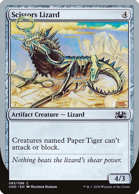 Scissors Lizard (Unsanctioned)