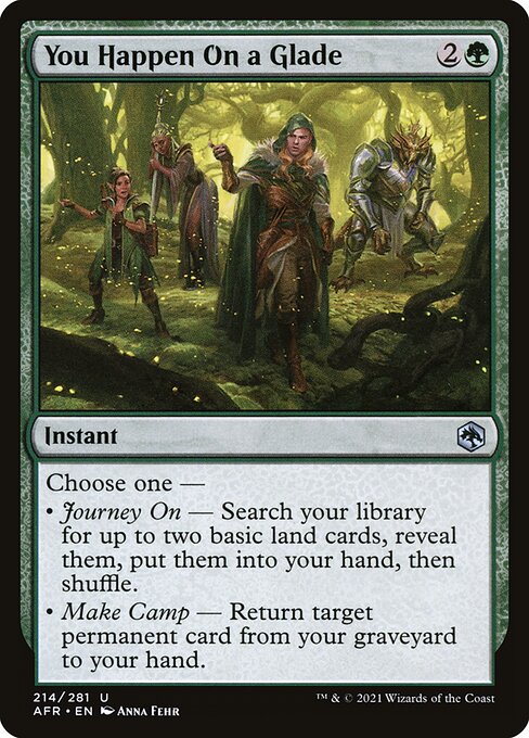 You Happen On a Glade (Adventures in the Forgotten Realms)