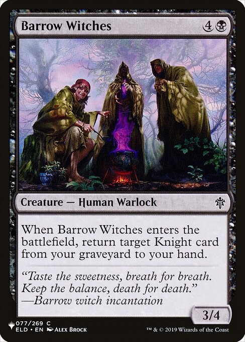 Barrow Witches (The List)