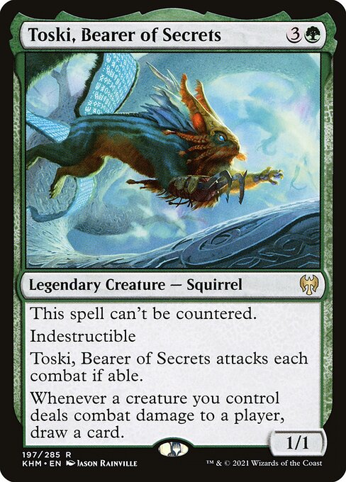 Toski, Bearer of Secrets (Kaldheim)