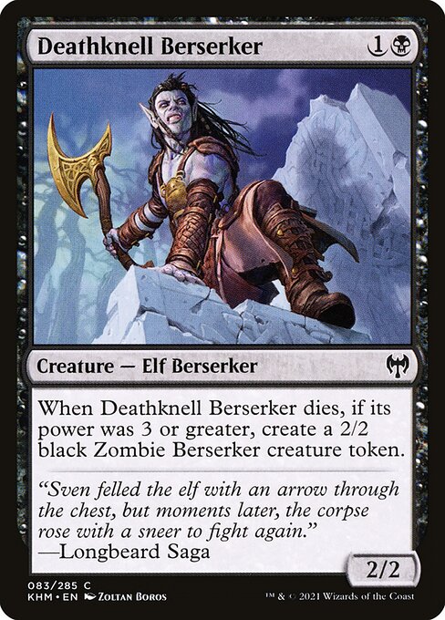Deathknell Berserker (Kaldheim)