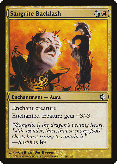 Sangrite Backlash (Alara Reborn)