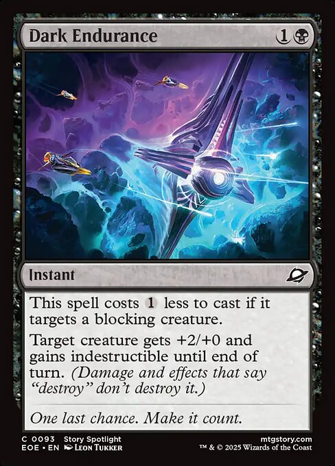 Dark Endurance (Edge of Eternities)
