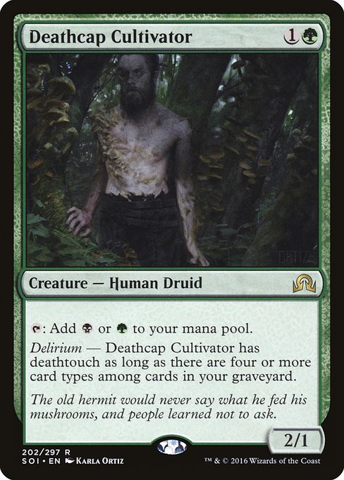 Deathcap Cultivator (Shadows over Innistrad)