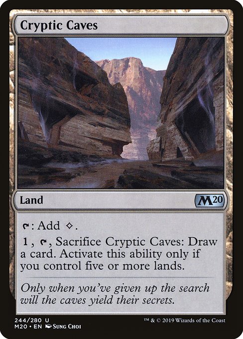 Cryptic Caves (Core Set 2020)