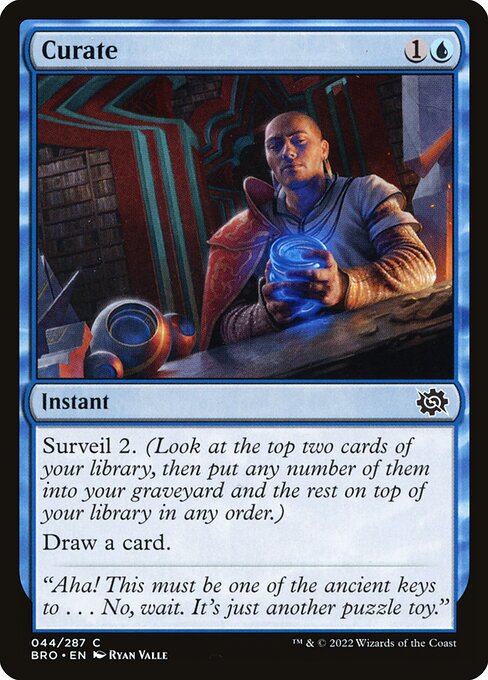 Curate (The Brothers' War)