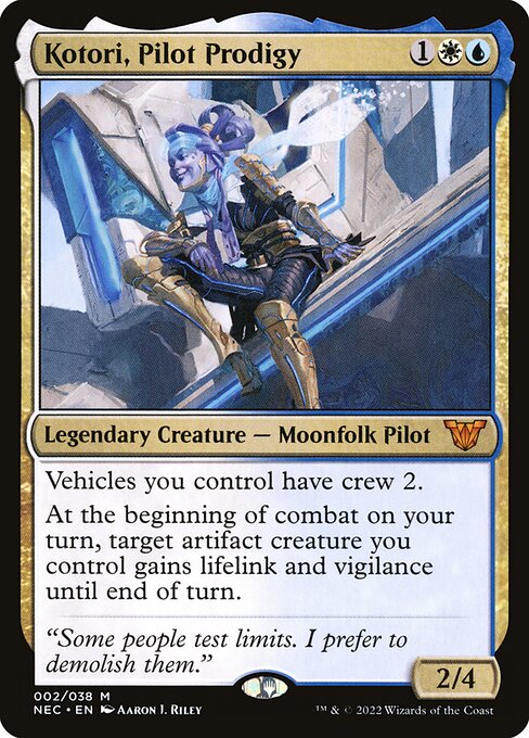 Kotori, Pilot Prodigy (Neon Dynasty Commander)