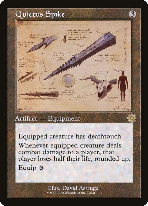 Quietus Spike (The Brothers' War Retro Artifacts)