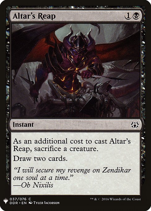 Altar's Reap (The List)