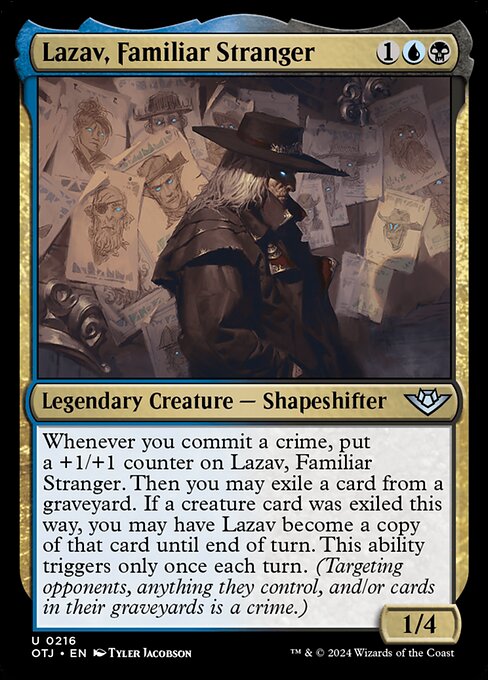 Lazav, Familiar Stranger (Outlaws of Thunder Junction)