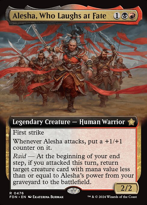 Alesha, Who Laughs at Fate (Foundations)