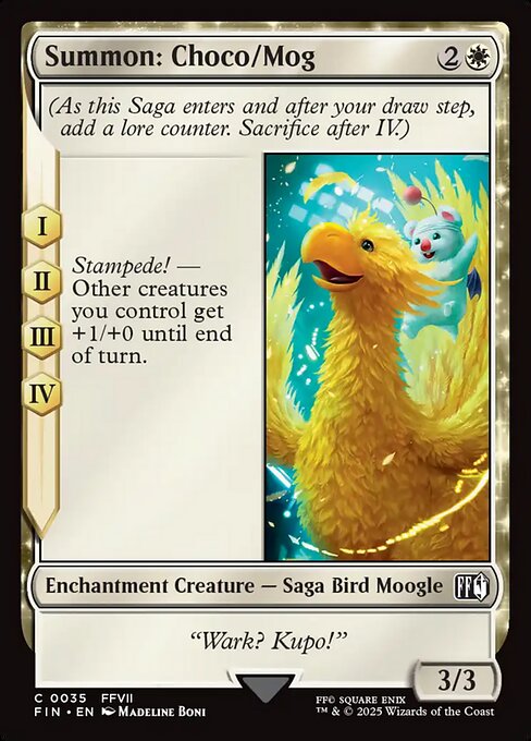 Summon: Choco/Mog (Final Fantasy)