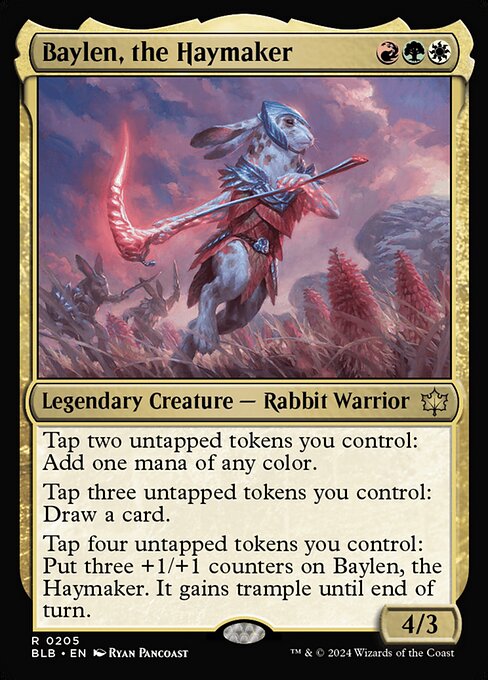 Baylen, the Haymaker (Bloomburrow)
