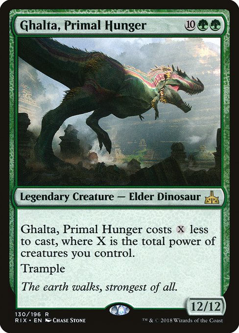 Ghalta, Primal Hunger (Rivals of Ixalan)