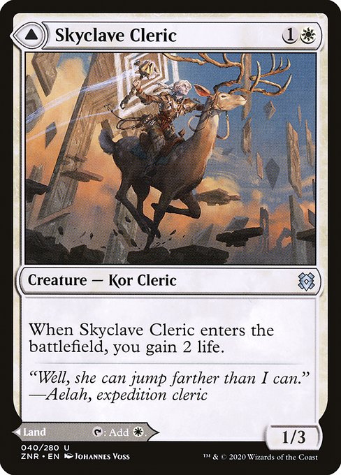 Skyclave Cleric // Skyclave Basilica (Zendikar Rising)