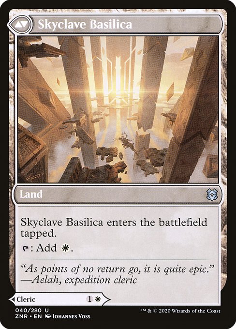 Skyclave Cleric // Skyclave Basilica (Zendikar Rising)