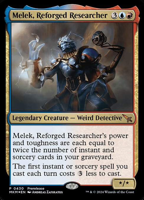 Melek, Reforged Researcher (Murders at Karlov Manor)