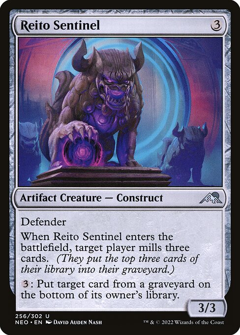 Reito Sentinel (Kamigawa: Neon Dynasty)