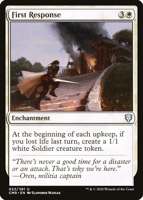 First Response (Commander Legends)