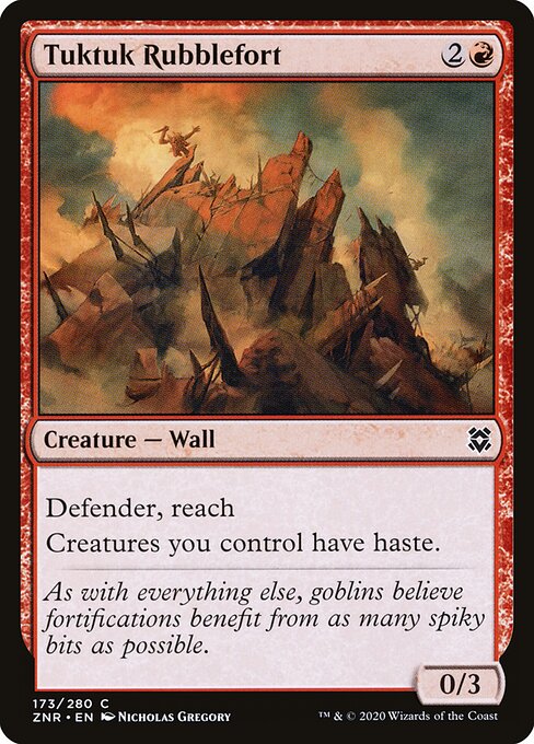 Tuktuk Rubblefort (Zendikar Rising)