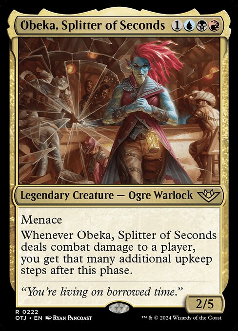 Obeka, Splitter of Seconds (Outlaws of Thunder Junction)